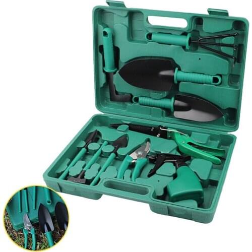 10PCS/set Garden Tools Accessories For Vegetable Flower Gardening Planting Hand Tools Kits Supplies