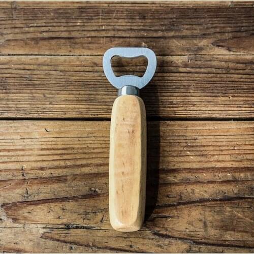 200PCS Personalized Wood Beer Bottle Opener / Custom Engraved and Monogrammed / Wedding Groomsmen Gift