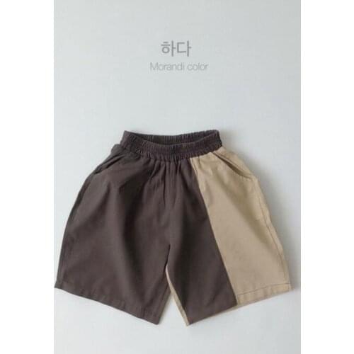 2021 New Arrival Girls Boys Shorts Summer Fashion Cotton Linen Kids Shorts 1-7 Years CO417