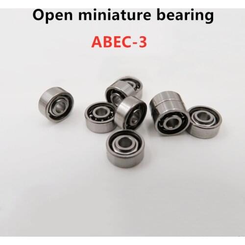 50pcs Open bearing MR52/62/63/74/83/84/85/93/95/105/106/128/117/148/104/126/137/149 Bore size ID 1 1.5 2 2.5 3 4 5 6 7 8 9 10 mm