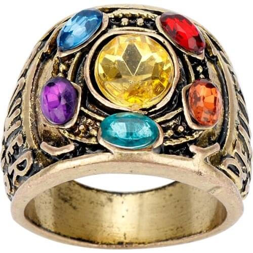 Movie Accessories Power Cosplay Alloy Ring Men Women Jewelry Finger Rings