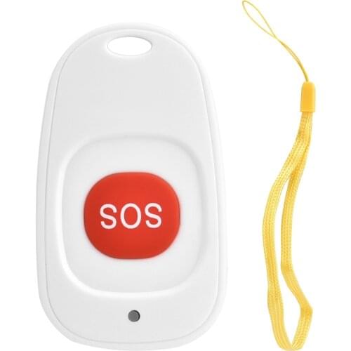Wireless SOS Emergency Button Alarm Home Burglar Alarm Sensor 433MHz