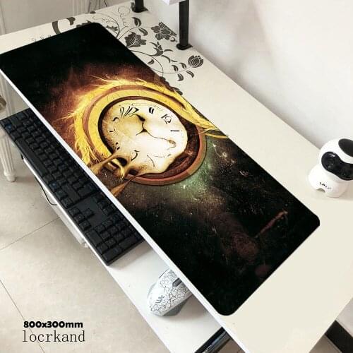 Clock mousepad gamer cheapest 800x300x2mm gaming mouse pad notebook accessories best seller laptop padmouse ergonomic mat