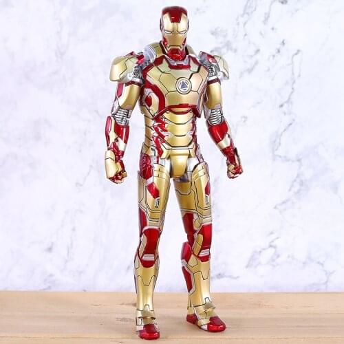 Crazy Toys Iron Man MK42 MARK XLII 1:6 Scale Figure Collectible PVC Model Toy Figurine