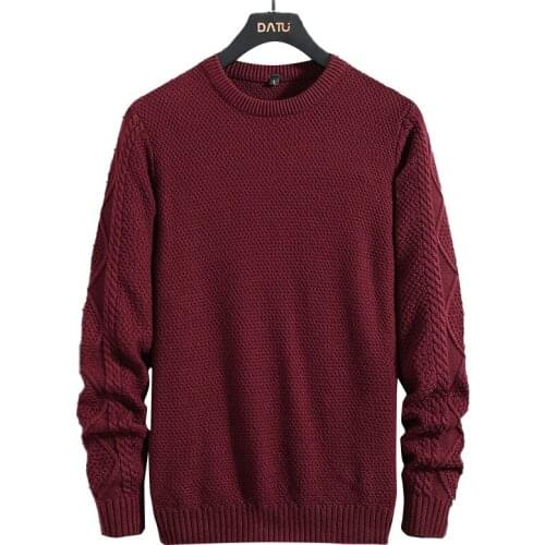 Mens new autumn/winter jacket 100% cotton best comfortable fashion casual multi color series sweater size M.L.XL.2XL.3XL