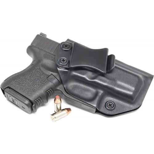 Kydex-Funda personalizada para Glock 26 27 33 Gen1-5, funda para pistola de transporte oculta, clip para cinturón kydex