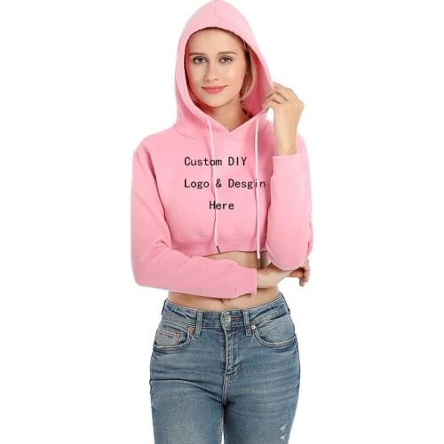 LUOGEN Women's Short Hoodies