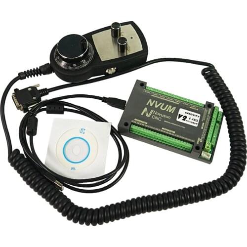 LY High Quality Mach3 hand wheel manual pulse CNC Motion Control Card USB interface 6axis