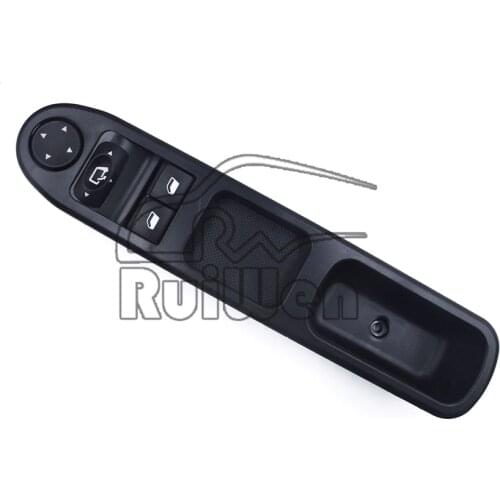 New Car Nearside Driver Front Electric Window Switch for Peugeot 307 2001 2002-2008 96351622XT 6554.E4