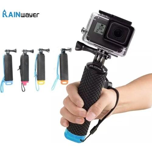 Action Camera Floating Hand Grip Handle Mounting Rod Can Be Used For Go Pro Gopro Hero 8 7 6 5 4 Xiaomi new