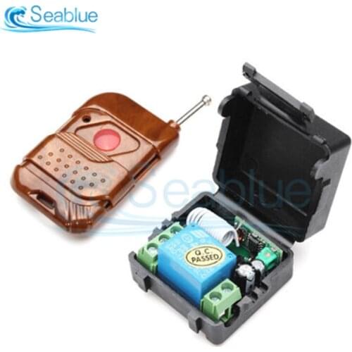 12V 315MHZ 1 Channel Wireless Relay Remote Control Switch Receiver Transmitter Remote Controller For Control System Smart Home