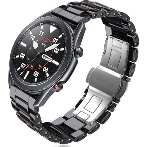 For samsung galaxy watch 4 band 45mm 41mm galaxy watch 46mm active 2 correa for amazfit bip gts huawei watch gt 2e gt2 strap
