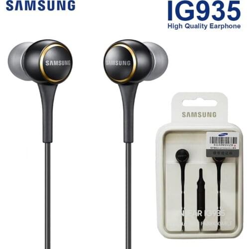 SAMSUNG EO-IG935 In-ear Sport Headsets Music Earphones Black / White Stereo Bass 3.5mm for Android Music Phones Original