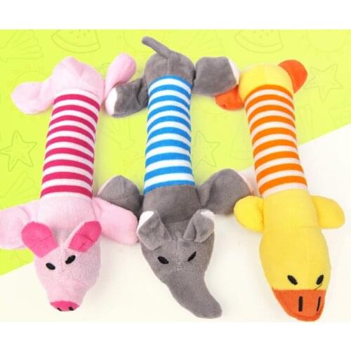 Dogs, Plush Toys, Pigs, Four-legged Striped Ducks, Like Pet Toys Dog Toys for Small Dogs Pet Products for Dog
