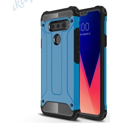 Armor Case For LG V50 ThinQ G8 V40 G7 G6 G5 US375 K371 K350 K8 K5 K10 K7 K4 Phonix 2 Escape 3 Hybrid Dual Layer Cover