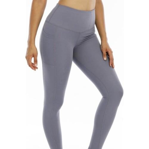 ATHVOTAR Yoga Fitness Gym Pockets Women Leggings Vital Training Jogging Outdoors Yoga Tummy Control Pants