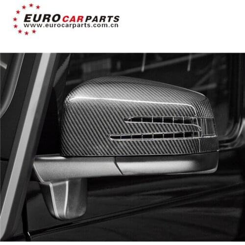 Gclass w463 g500 g550 g350d side mirror cover carbon fiber material rear mirror cover 1990-2018y back mirrors