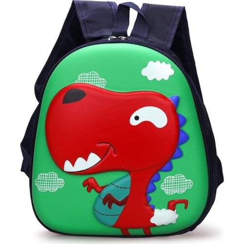 Childrens backpack 3D mochila escolar menino New EVA Schoolbag Dinosaur Hard Shell Backpack Cartoon Lovely Mini Kids Cute Bags