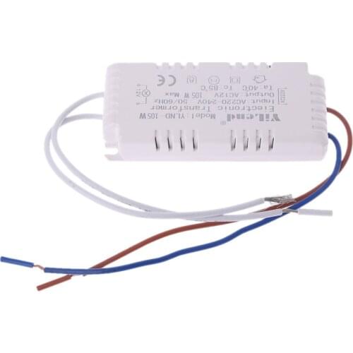 Halogen Light LED Driver Power Supply Electronic Transformer 105W 12V 220V-240V H02