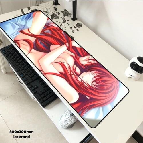 High school dxd mousepad 800x300mm pad to mouse computer mouse pad Gift gaming padmouse High quality gamer to mouse mats