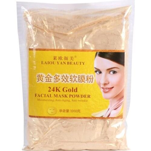 800g 24K Gold Mask Powder Active Face Brightening Luxury Spa Anti Aging Wrinkle Treatment Beauty Care