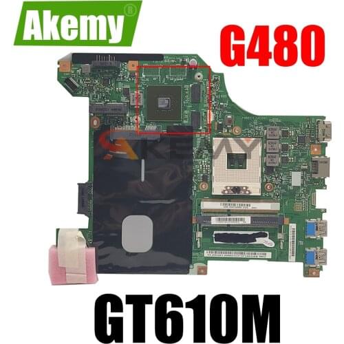LG4858L MB 11326-1 Laptop motherboard for Lenovo G480 original mainboard GT610M