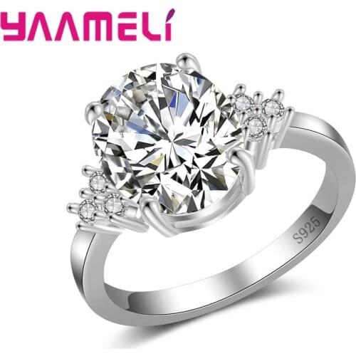 Top Quality Charm Ring 925 Sterling Silver Jewelry for Women Fine Jewelry New Hot Finger Ring Pretty Party Accessories