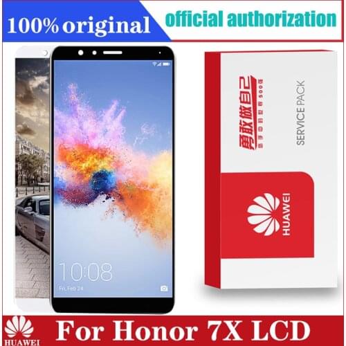 Original For Huawei Honor 7X LCD Display Touch Screen Digitizer Assembly Replacement Screen Huawei Honor7X BND-AL10 BND-L21/L22