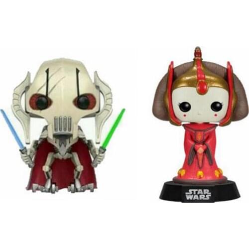 Star Wars Queen Adamira 29# General Grievous 129 # Vinyl Action Figures Collection Model Children Toys
