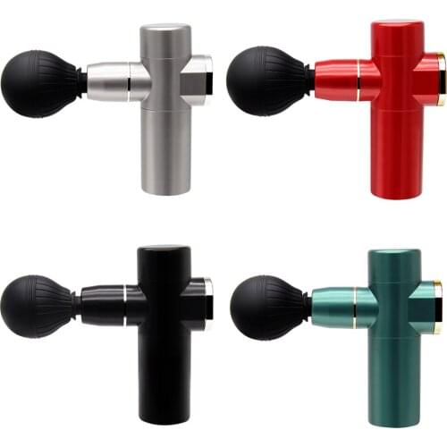 High Frequency Electric Deep Tissue Massage Gun Muscle Stimulator Fascial Massager Body Relaxation Pain Relief Therapy Vibrator