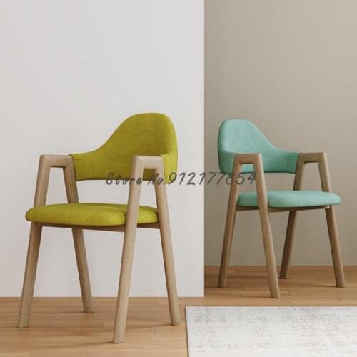 Japan imported room chair backrest home simple bedroom desk stool makeup study north