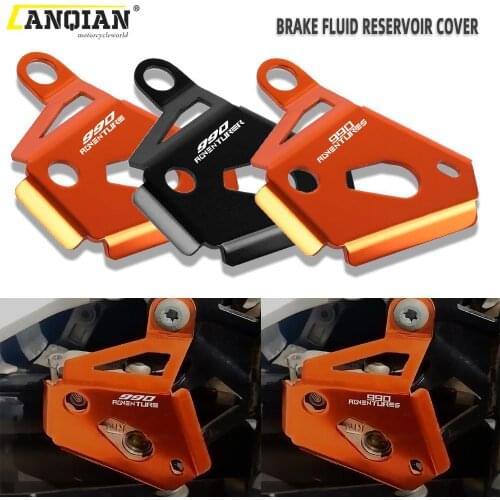 Motorcycle Rear Brake Reservoir Pump Protector Guard Right For 950 990 ADVENTURE R S SMT 990 SUPERMOTO R 950 SUPER ENDURO 990SMT