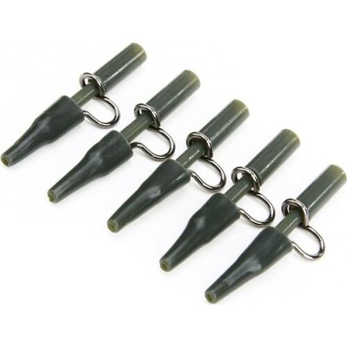 10Pcs Fishing Steel Wire Carp Safety Lead Clips for Sea Boat Lake Fishing Tackle Equipment Accessories
