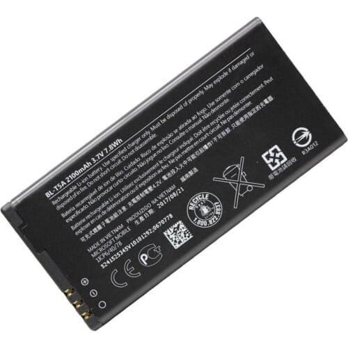 Original BL-T5A phone battery for Nokia Microsoft Lumia 550 Lumia550 BL-T5A 2100mAh