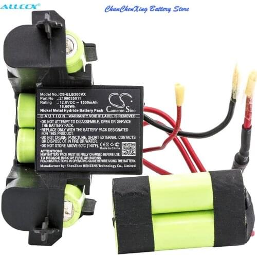 Cameron Sino 1500mAh Battery for ELECTROLUX 900273733, 900273741, 900273746, ERGO01, ERGO02, ZB02ER, ZB3001, ZB3002, ZB3003