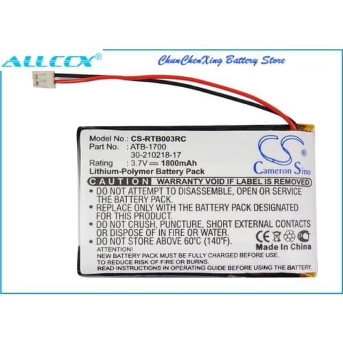 Cameron Sino 1800mAh Battery 30-210218-17, ATB-1700 for RTI T3V, T3-V, T3-V