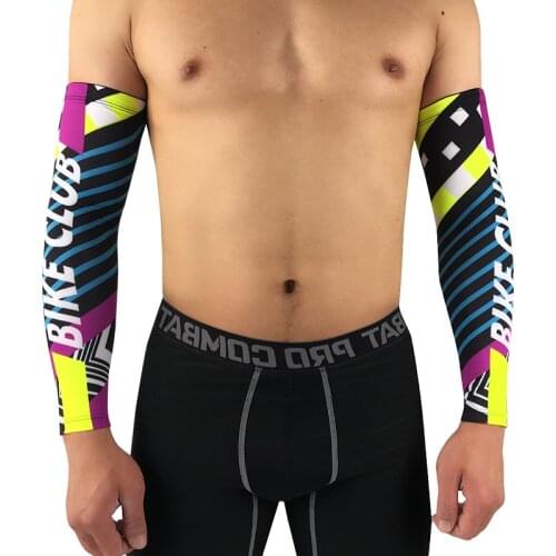 Basketball Cycling Sleeve For Men Arm Warmers Goth Bicycle Hoses Running Protection Volleyball Sunscreen Bands Cuffs