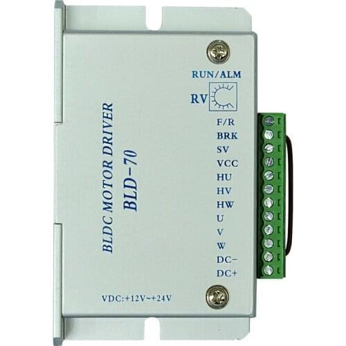 BLD-70 low voltage DC brushless motor driver 24V drive 70W brushless motor with Holzer sumtor