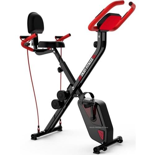 Home Fitness Equipment Spinning Bicycle, Indoor Silent Magnetrons Sports Bicycle Exercise Bike, Foldable Pedal Fitness Equipment