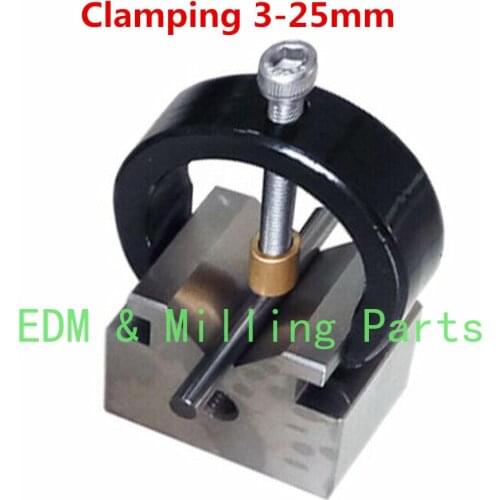 Wire EDM Sparks Opening 3-25mm BTM-V10 Steel V-Shape Bracket Fixture Round Bar Correction Scribing Fixed Clip Clamp Jig