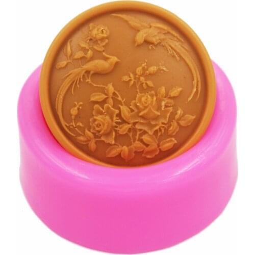Phoenix Mould Craft Art Silicone Soap Mold Craft Molds DIY Handmade Candle Molds S464