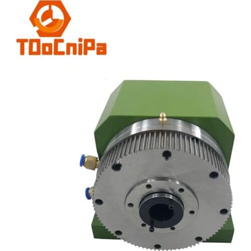 Small pneumatic chuck seat DAM-25T DAM-15T automated pneumatic fast rotating chuck DAM spnidle holder for automatic equipment