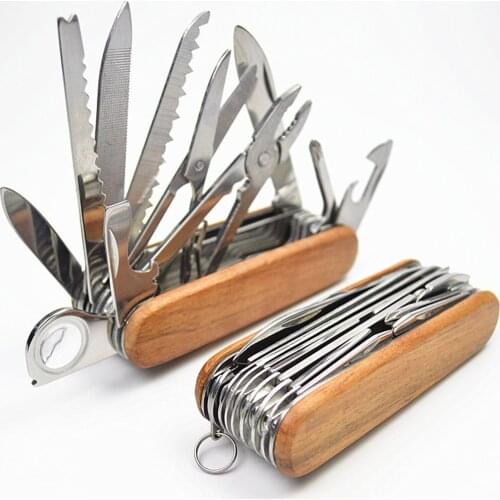 Multi Survive Knife Swiss Pocket Knife Edc Army Portable Folding Knife Survival Outdoor Camping Tool Pocket Hunting Knive#h3