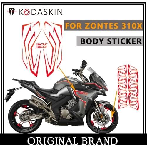 KODASKIN Motorcycle For ZONTES 310X 2D Fairing Emblem Sticker Decal