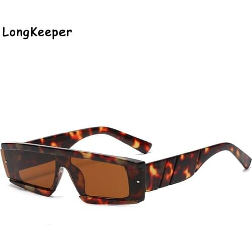 2021 New Women Small Rectangle Sunglasses Brand Designer Vintage Retro Points Sun Glasses Female Lady Cat Eye Driver Glasses