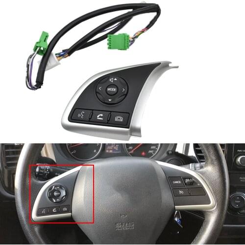 For Mitsubishi Outlander 2013 2014 2015 2016 for ASX 2013 2014 2016 Switch Steering Wheel Button Audio Android Player Switches