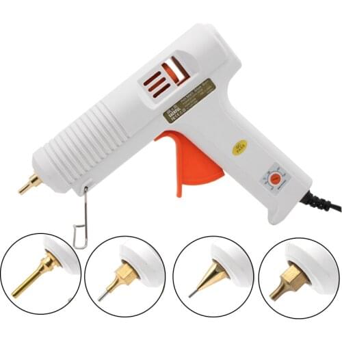 Hot Melt Glue Gun 150W Temperature Ajustable Glue Gun Industrial Craft Hot Gun 1mm Nozzle DIY Repair Hot Melt Gun