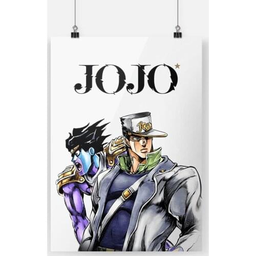 Jotaro Kujo Star Platinum JoJos Bizarre Canvas Poster Painting Wall Art Decor Living Room Bedroom Study Home Decoration Prints