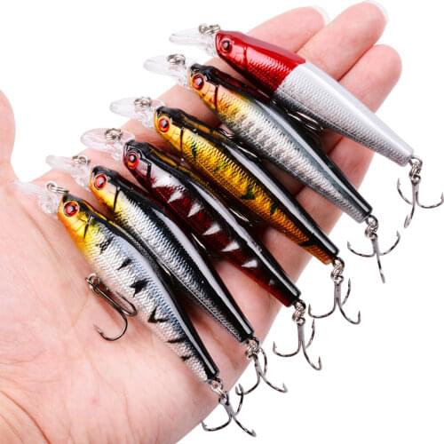 1PCS Minnow Bait Fishing Lure 8cm 8g Floating Wobblers Topwater Lures isca artificial carp fishing crankbait pesca