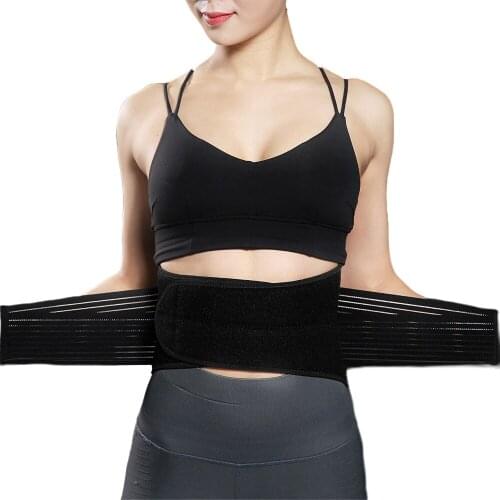 Sports Support Waist Belt Female Training Running Fitness Bandage Dehumidifying Fixed Breathable Protective Gear Accessories